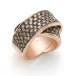 SORTIJA ORO ROSA Y DIAMANTES