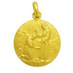 MEDALLA ORO SAN FCO. DE ASÍS ORACIÓN