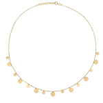 CADENA ORO CON CHAPAS