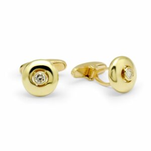 GEMELOS ORO Y DIAMANTES